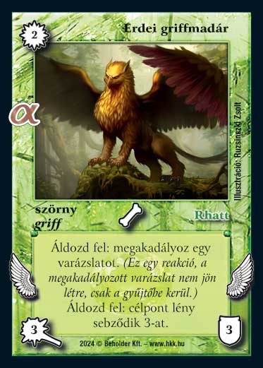 Kiadás: Alfa Pakli - Druidák
Gyakoriság: gyakori