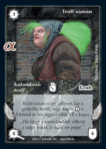 Kiadás: Alfa Pakli - Mágusok
Gyakoriság: gyakori