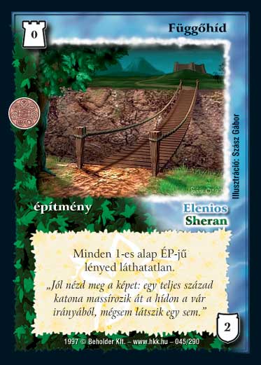 Kiadás: Isteni szövetség, Túlélők Földje
Gyakoriság: gyakori