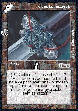 Kiadás: Isteni szövetség, Túlélők Földje
Gyakoriság: nem gyakori