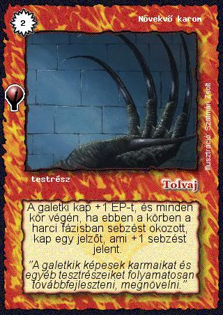 Kiadás: Alappakli, 5. kiadás (Ősök városa)
Gyakoriság: gyakori