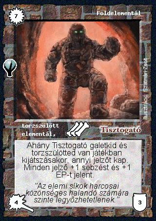 Kiadás: Alappakli, 5. kiadás (Ősök városa)
Gyakoriság: nem gyakori