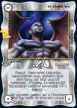 Kiadás: Alappakli, 5. kiadás (Ősök városa)
Gyakoriság: ultra ritka