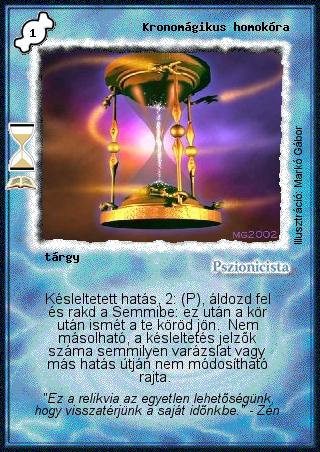 Kiadás: Időutazás (Zén)
Gyakoriság: ritka