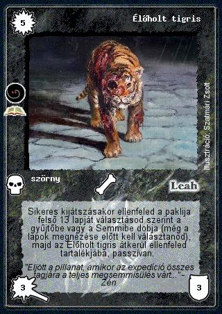 Kiadás: Árnyékvilág (Zén)
Gyakoriság: ritka