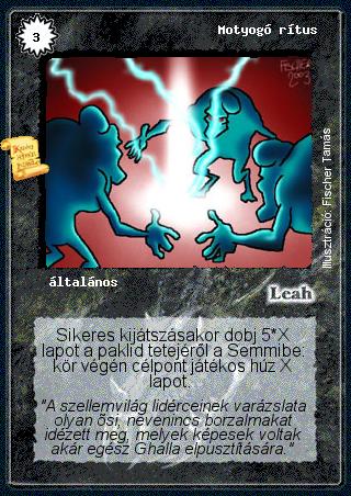 Kiadás: Ébredés
Gyakoriság: ultra ritka