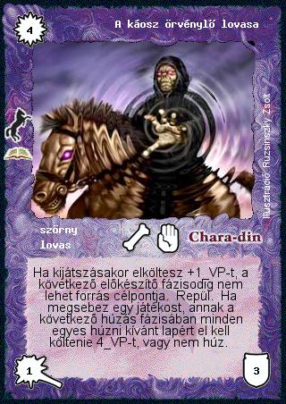 Kiadás: Az apokalipszis lovasai (Zén)
Gyakoriság: ritka