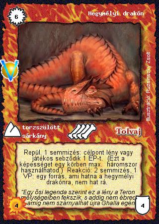 Kiadás: Legendák Völgye, Védnök 2023
Gyakoriság: ritka