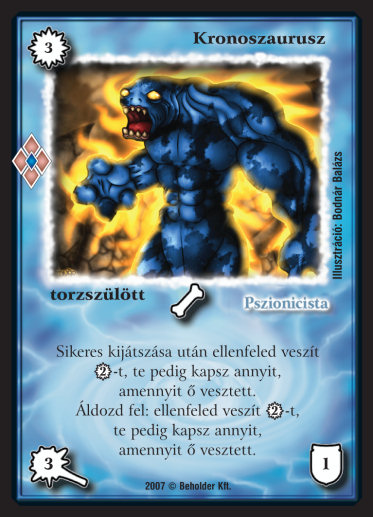 Kiadás: Misztikus Erők
Gyakoriság: gyakori