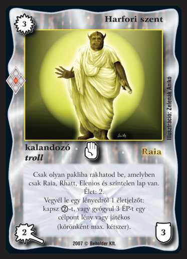 Kiadás: Misztikus Erők
Gyakoriság: nem gyakori