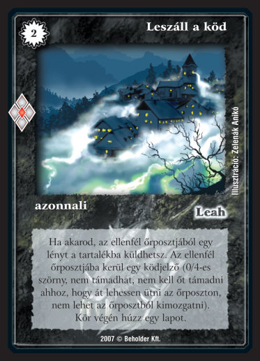 Kiadás: Misztikus Erők
Gyakoriság: nem gyakori