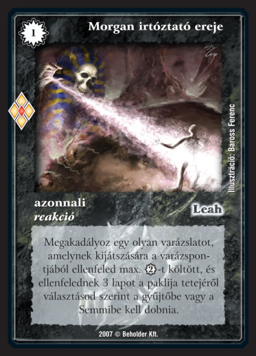 Kiadás: Misztikus Erők
Gyakoriság: ritka