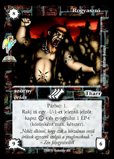 Kiadás: Avatárok (Zén)
Gyakoriság: ritka