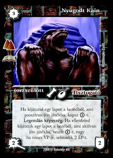 Kiadás: Hegymély (Zén)
Gyakoriság: ritka