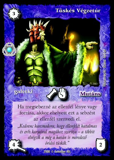 Kiadás: Újjászületés
Gyakoriság: nem gyakori