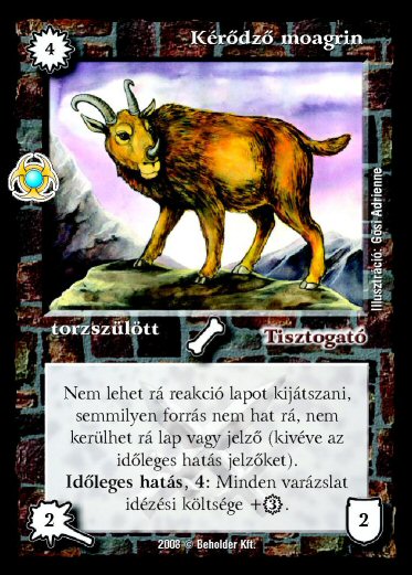 Kiadás: Újjászületés
Gyakoriság: ritka