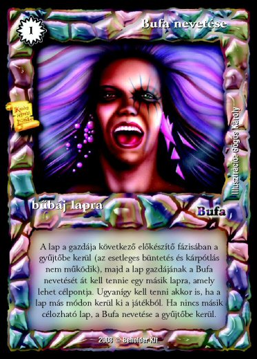 Kiadás: Újjászületés
Gyakoriság: ultra ritka