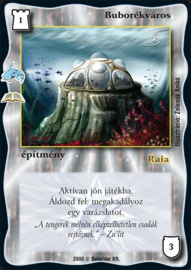 Kiadás: Tengeri szörnyek (Zén)
Gyakoriság: ritka