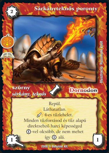 Kiadás: Kárhozat (Zén)
Gyakoriság: ritka