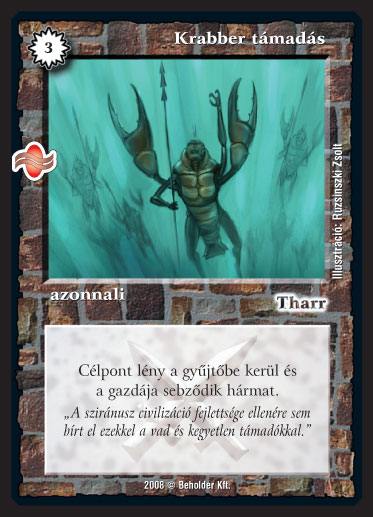 Kiadás: Tengermély
Gyakoriság: gyakori