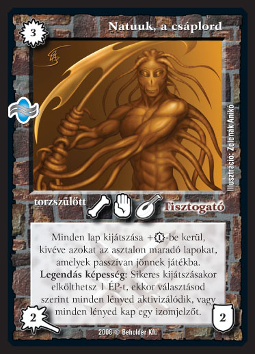 Kiadás: Tengermély
Gyakoriság: nem gyakori