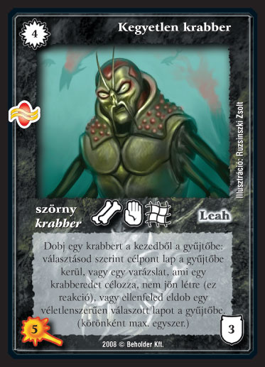 Kiadás: Tengermély
Gyakoriság: ritka