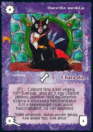 Kiadás: Chara-din visszatér
Gyakoriság: gyakori