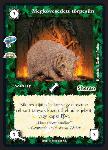 Kiadás: Letűnt civilizáció (Zén)
Gyakoriság: ritka