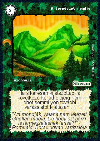 Kiadás: Chara-din visszatér
Gyakoriság: gyakori