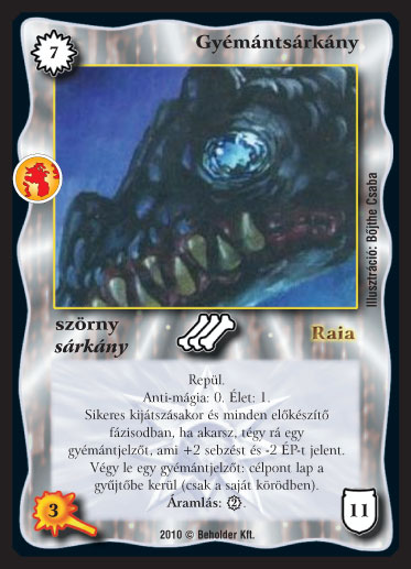 Kiadás: Örökkévalóság
Gyakoriság: ritka