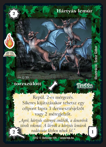 Kiadás: Urgod kamrája (Zén)
Gyakoriság: ritka