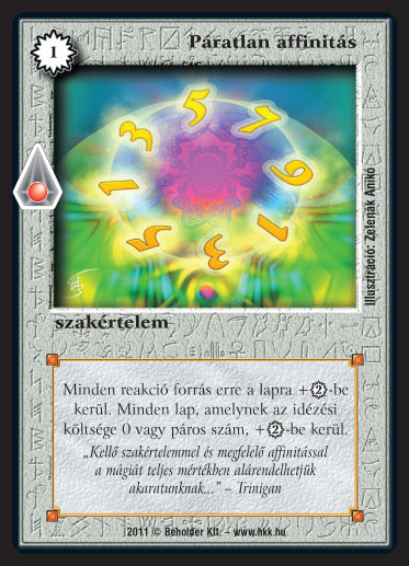 Kiadás: Zanszilánkok
Gyakoriság: nem gyakori