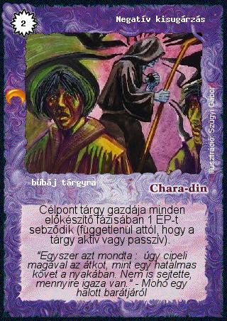 Kiadás: Chara-din visszatér
Gyakoriság: gyakori