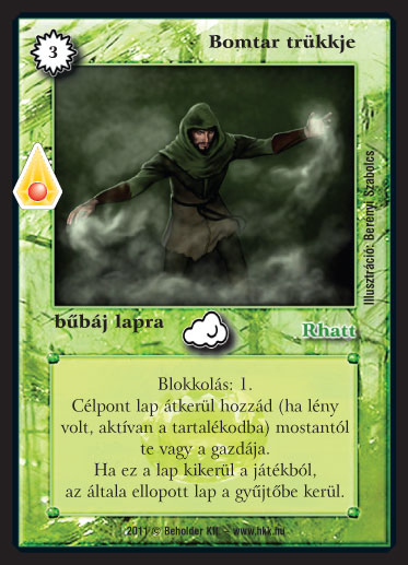 Kiadás: Zanszilánkok
Gyakoriság: ritka