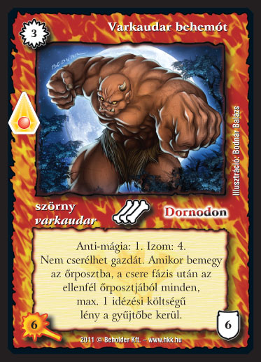 Kiadás: Zanszilánkok
Gyakoriság: ritka