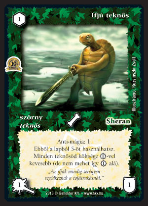 Kiadás: Zanszilánkok, Alappakli, 10. kiadás, Alappakli, 11. kiadás
Gyakoriság: ritka