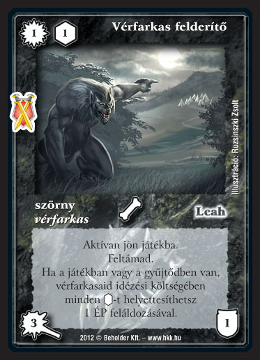 Kiadás: Istenek viadala, Alappakli, 10. kiadás
Gyakoriság: ritka