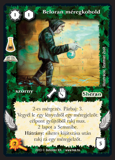 Kiadás: Beloran kisérletei (Zén)
Gyakoriság: ritka