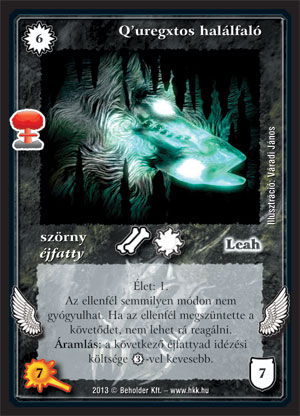 Kiadás: Világégés
Gyakoriság: nem gyakori