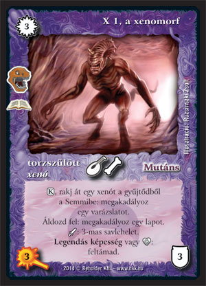 Kiadás: A mélység lakói (Zén)
Gyakoriság: ritka