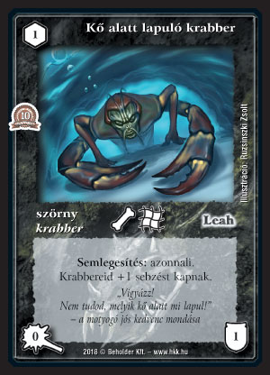 Kiadás: Mágusok Alkonya, Alappakli, 10. kiadás
Gyakoriság: gyakori