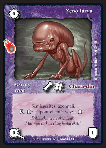 Kiadás: Mágusok Alkonya
Gyakoriság: nem gyakori