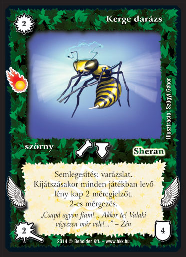 Kiadás: Mágusok Alkonya
Gyakoriság: ritka