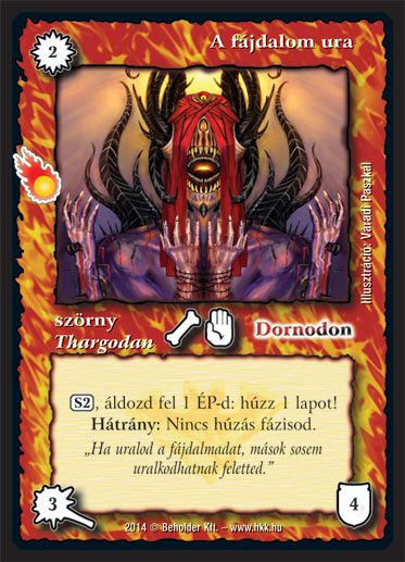 Kiadás: Mágusok Alkonya
Gyakoriság: ritka