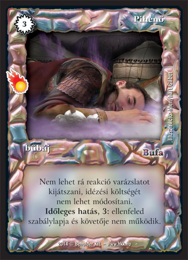 Kiadás: Mágusok Alkonya
Gyakoriság: ritka