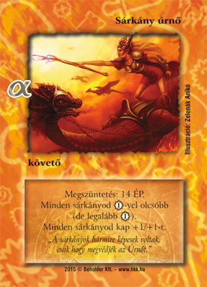 Kiadás: Alfa Pakli - Sárkányok
Gyakoriság: nem gyakori