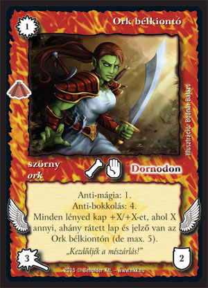 Kiadás: Zarknod visszatér
Gyakoriság: gyakori