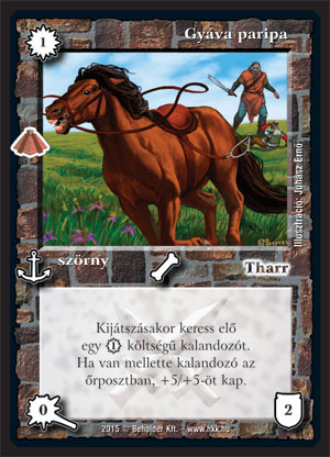 Kiadás: Zarknod visszatér
Gyakoriság: gyakori