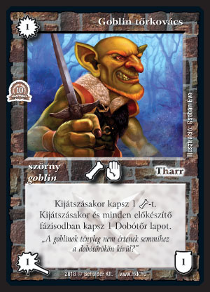 Kiadás: Zarknod visszatér, Alappakli, 10. kiadás
Gyakoriság: gyakori