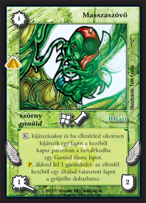 Kiadás: Zarknod visszatér, Alappakli, 10. kiadás
Gyakoriság: ritka